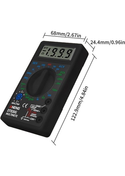 Ölçüm Aleti Voltmetre (Yurt Dışından)