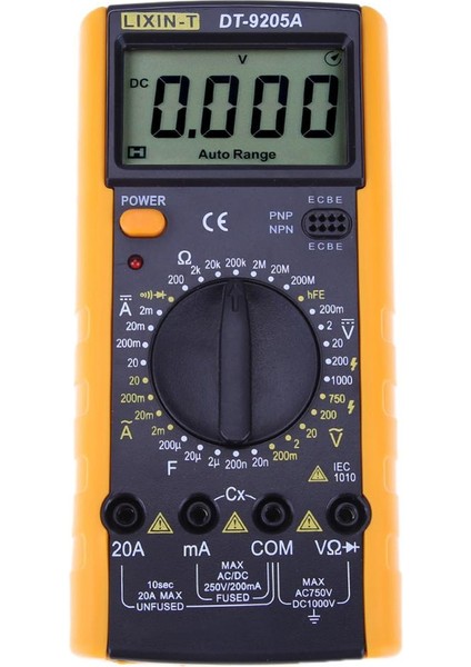 Ölçüm Aleti Voltmetre (Yurt Dışından)