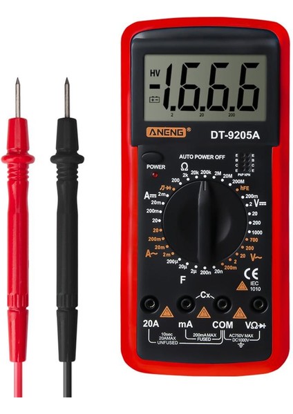 Ölçüm Aleti Voltmetre (Yurt Dışından)