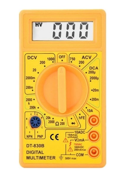 Ölçüm Aleti Voltmetre (Yurt Dışından)