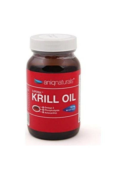 Superba Krill Oil Cam Şişe 60 Kapsül