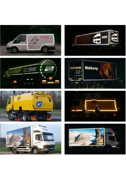 - Reflektörlü Fosforlu Şerit Bant Sarı-Siyah Ikaz Bandı (25 Metre) modelleri