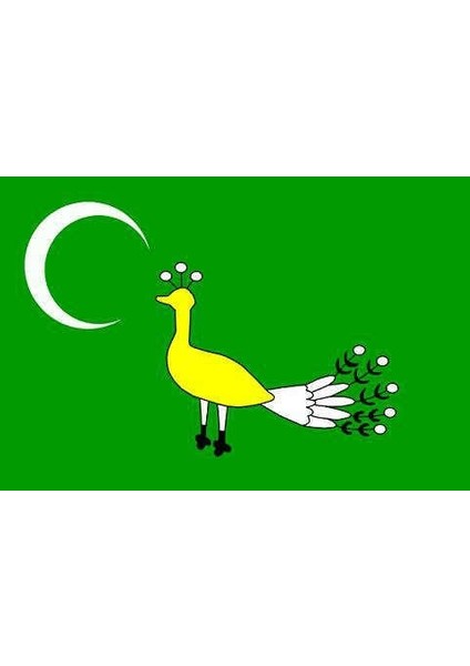 Gazneliler Bayrağı-17 Eski Türk Devleti-Ofis Makam -Toplantı Odaları -Direkli -Saçaklı Makam Bayrağı