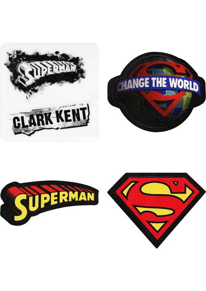 Superman Özel Kesim Sticker Seti