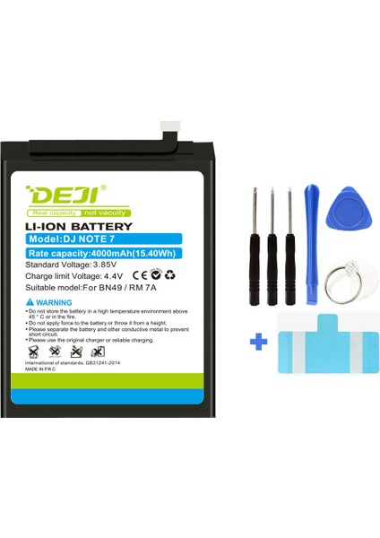 Xiaomi Redmi 7a Batarya Mucize Batarya / Bn49