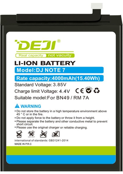 Xiaomi Redmi 7a Batarya Mucize Batarya / Bn49 fiyatları