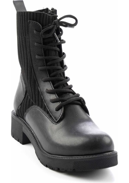 Siyah Kadın Bot & Bootie K02839028009