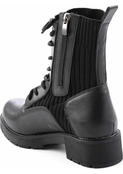 Siyah Kadın Bot & Bootie K02839028009