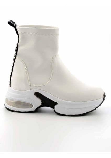 Beyaz Kadın Bot & Bootie K02932402009