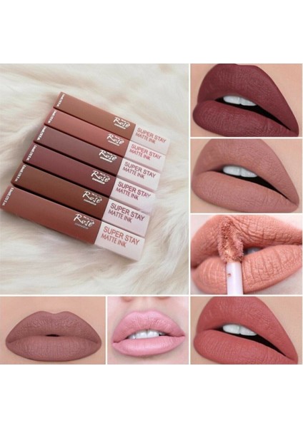 Ruj Super Stay Model Kalıcı Ruj Serisi Lip Gloss 6'lı Matte Ink modelleri