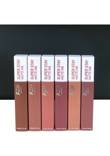 Ruj Super Stay Model Kalıcı Ruj Serisi Lip Gloss 6'lı Matte Ink fırsatları