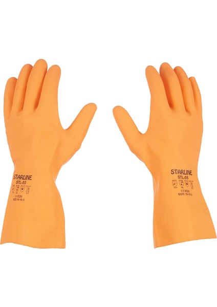 Kimyasal Nitril Eldiven Starline Stl-55 (10-10,5 Numara) x 10 Adet fırsatları