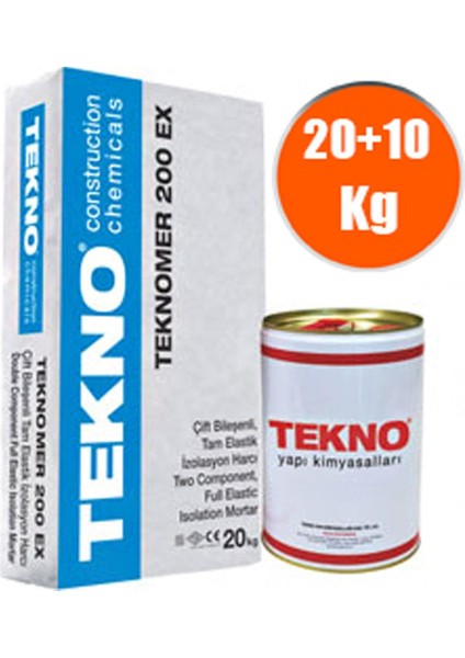 200 Ex W Su Yalıtım Malzemesi 20+10 kg