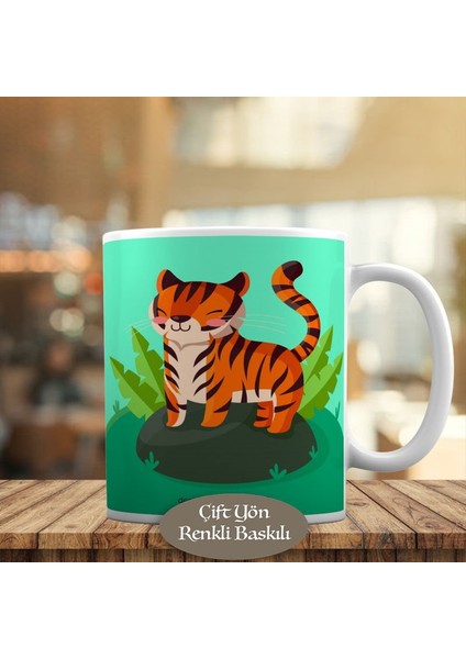 Yaramaz Minik Kaplan Yavrusu Tiger Kupa Bardak HEDIYELIK-2148008723