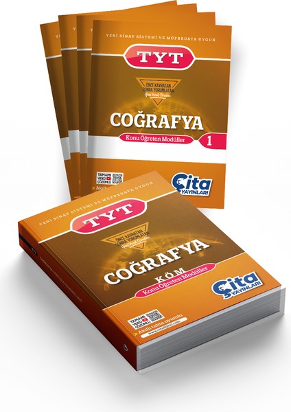 Tyt Coğrafya Konu Öğreten Modüller Köm Çita Yayınları