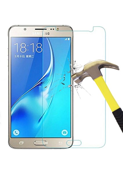 Samsung Galaxy J5 Temperli Kırılmaz Cam Ekran Koruyucu