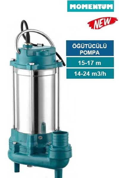 P1500F- 2HP-220V- Parçalayıcı Foseptik Dalgıç Pompa 3g Sulama Sistemleri