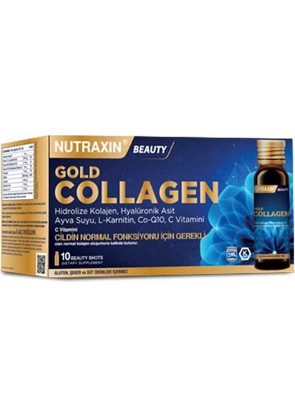 Nutraxın Gold Collagen Balık Kolajeni 10X50ML