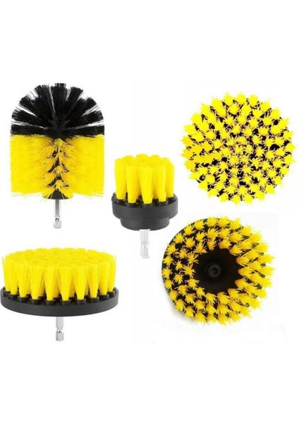 3lü Matkap Ucu Banyo Küvet Duşakabin Araba Tekerliği Koltuk Yıkama Temizleme Fırçası Seti fiyatları