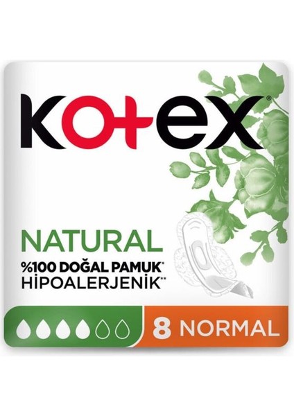 Natural Ultra Hijyenik Normal Ped 8'li