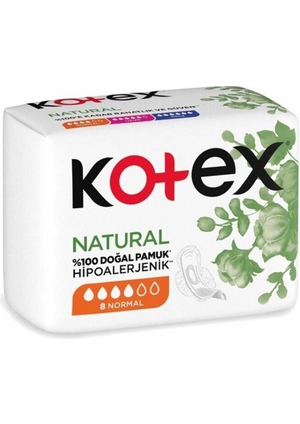 Natural Ultra Hijyenik Normal Ped 8'li fiyatları