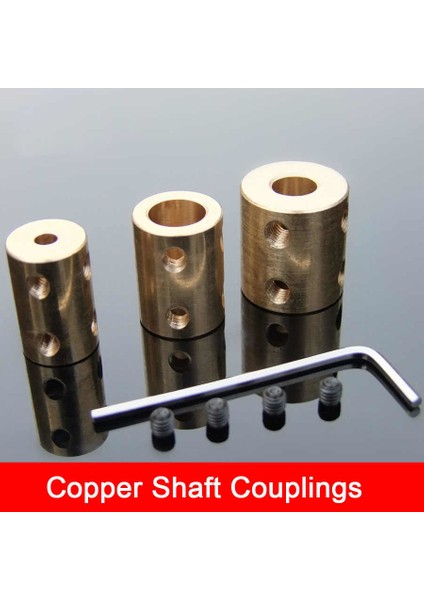 Cnc Motor Şaftı Çoğaltıcı 5-8mm 6-8mm 8-8mm Şaft Kaplini 3lü Bağlantı Elemanı Okul Proje Uygulama fırsatları