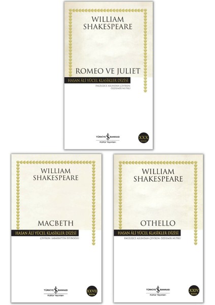 Romeo ve Juliet - Macbeth - Othello - William Shakespeare