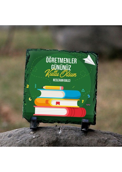 Öğretmenler Günü Hediyesi Dekoratif Taş