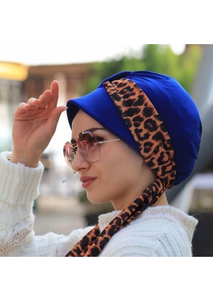 Atkılı Şapka Bone Bordo - Özel Tasarım- Yeni Model Tesettür Giyim