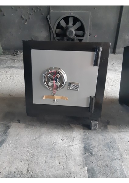 Yangına Depreme Dayanıklı Çelik Para Kasası Siyah Gri - 40 cm