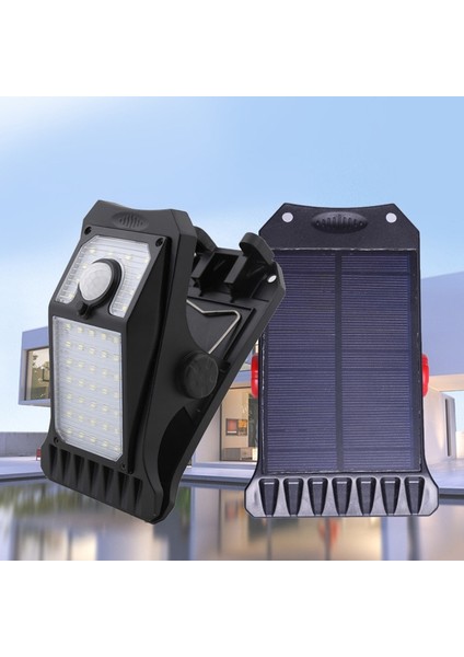 GY008 Güneş Açık Duvar Lambası Işık Sensörü Klip Işık (Siyah) (Yurt Dışından) modelleri