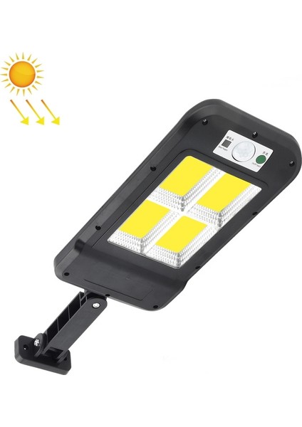 Outdoor Solar Wall Light 4 x 40COB With Remote Control (Yurt Dışından)
