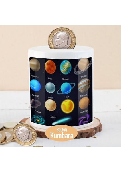 Gökyüzündeki Galaksiler Gezegen Para Birikim Kumbarası -14636
