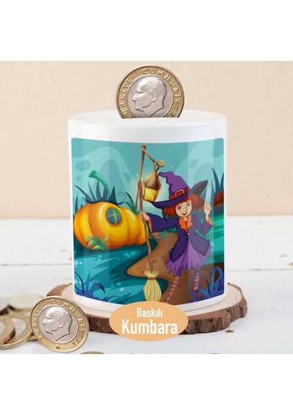 Balkabaktan Evli Cadı Para Birikim Kumbarası -1308-25410