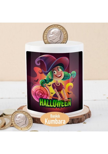 Hallowen Cadısı Para Birikim Kumbarası -2147907378