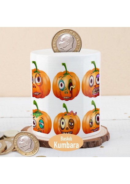 Halloween Binbir Surat Bal Kabakları Para Birikim Kumbarası -21470