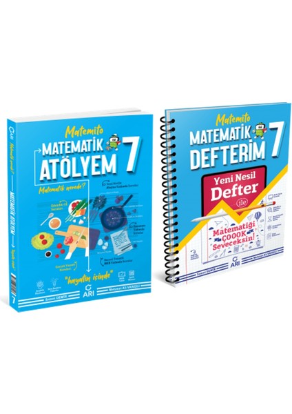 7.Sınıf Matematik Seti (Atölye-Defter) 2021-2022