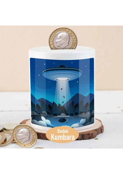 Ormanda Uzay Mekiği Para Birikim Kumbarası -2147919826
