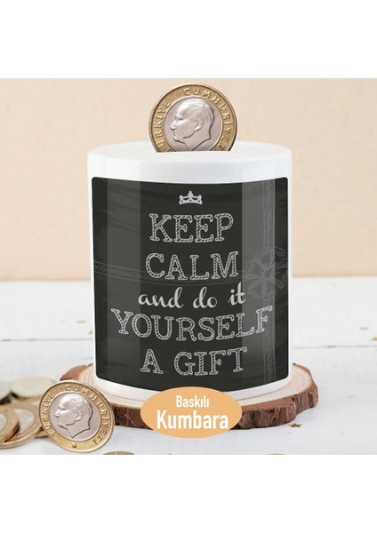 Do It Yourself A Gift Yazılı Para Birikim Kumbarası -2147492353