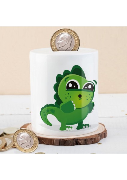 Sevimli Yavru Dinozor Para Birikim Kumbarası -F426F92C54C6BF