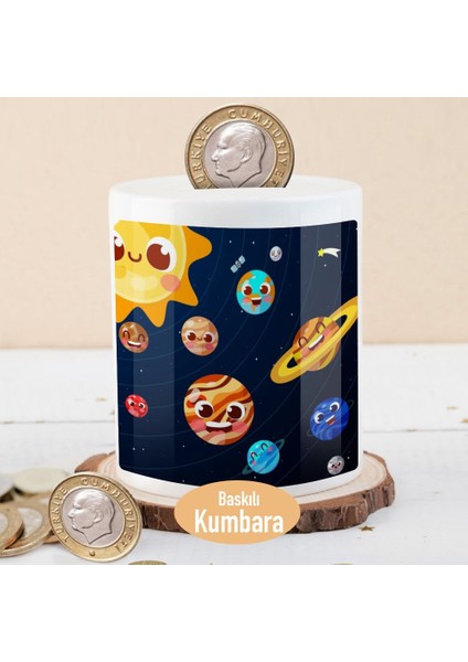 Gülümseyen Galaksiler Gök Bilimleri Para Birikim Kumbarası -177