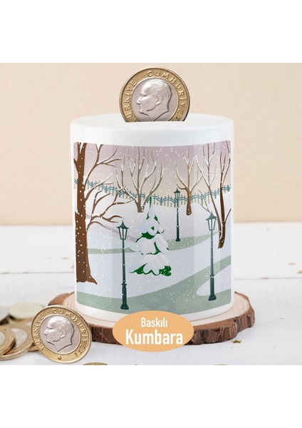 Kar Örtülü Park Para Birikim KUMBARASI-1284-12866