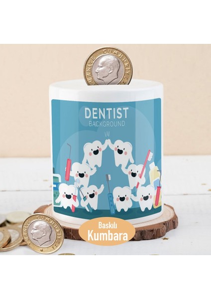 Diş Doktoru Neşeli Dişler Para Birikim KUMBARASI-2148119005