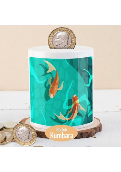Deniz Altında Balıklar Para Birikim KUMBARASI-1284-9994