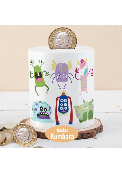 Kızgın Renkli Canavarlar Para Birikim KUMBARASI-2147516184