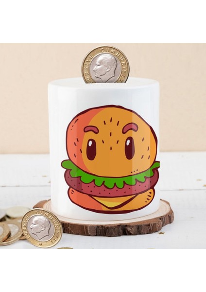 Çatık Kaşlı Hamburger Para Birikim KUMBARASI-EA0B8C014745