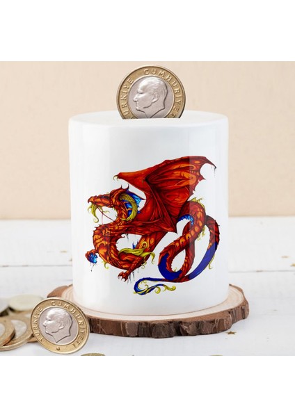 Renkli Süper Ejderha Para Birikim KUMBARASI-74114