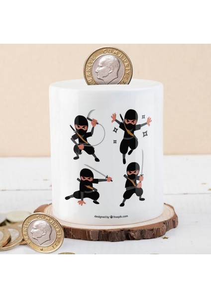 Küçük Ninja Adamlar Para Birikim KUMBARASI-23-2147870083