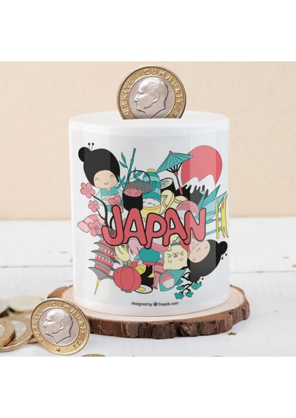 Japonya Kültür Sembolleri Para Birikim KUMBARASI-7513198