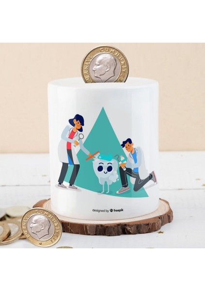 Sağlıklı Diş ve Diş Hekimleri Para Birikim KUMBARASI-2148127632